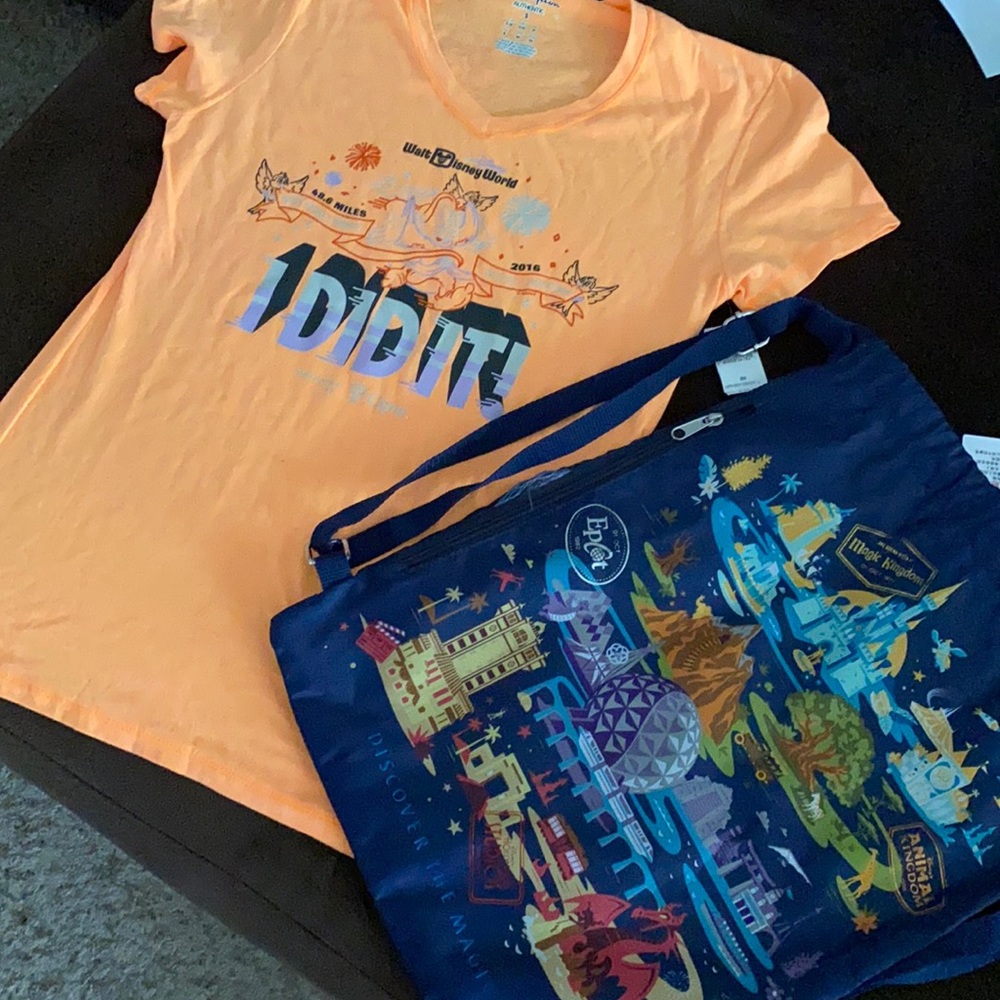 The Dopey Challenge Shirt with bag